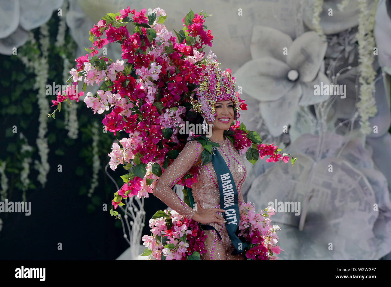 floral national costume