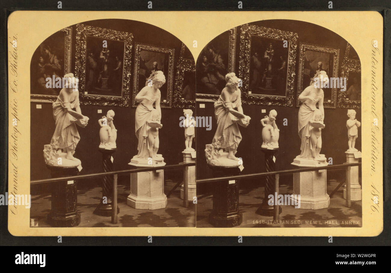 Italian Sect Italian section, Memorial Hall, Annex, by Centennial Photographic Co ...