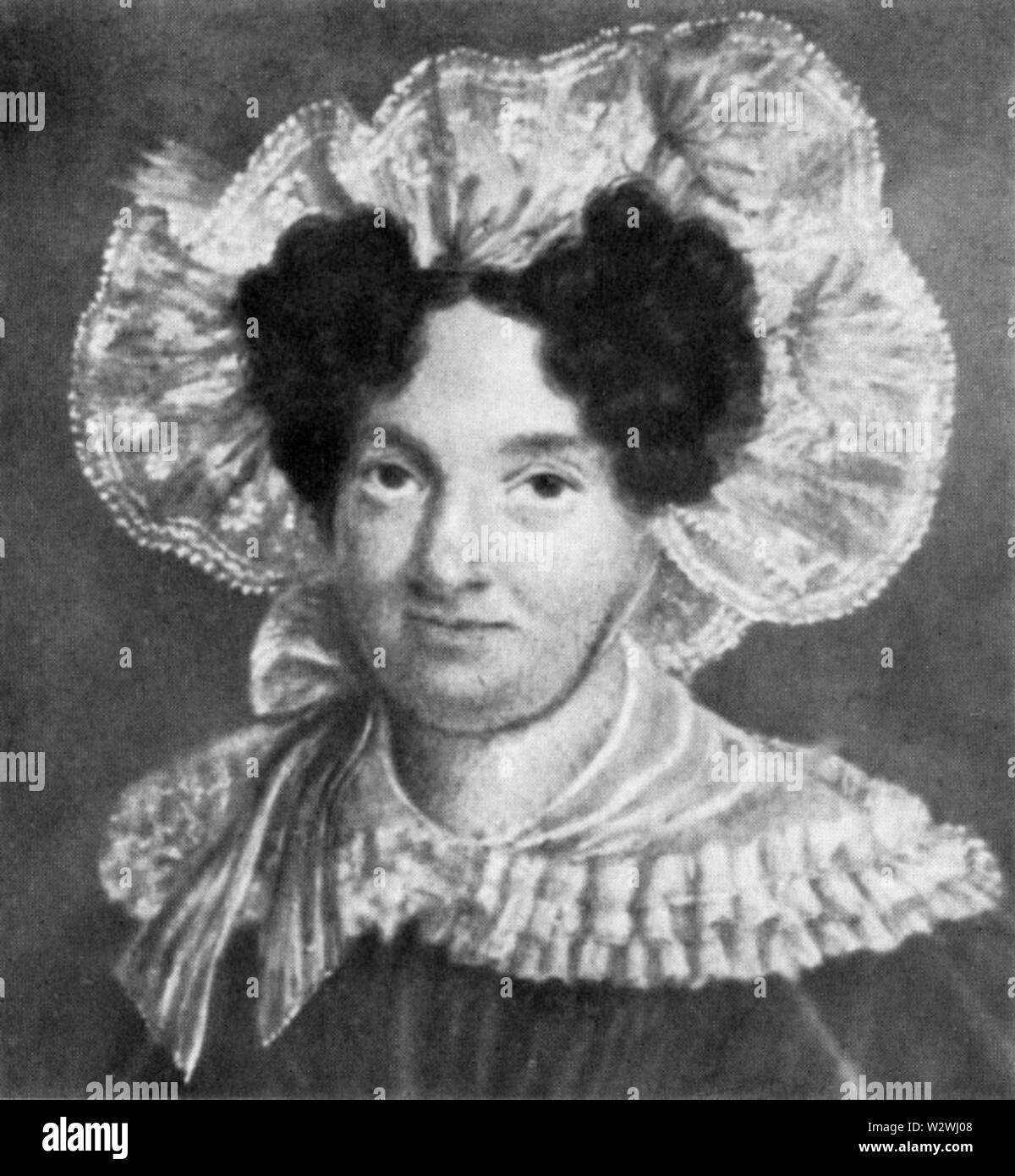 Johanna Elisabeth (Hannchen) Gossler married Schramm (1777-1850) Stock Photo