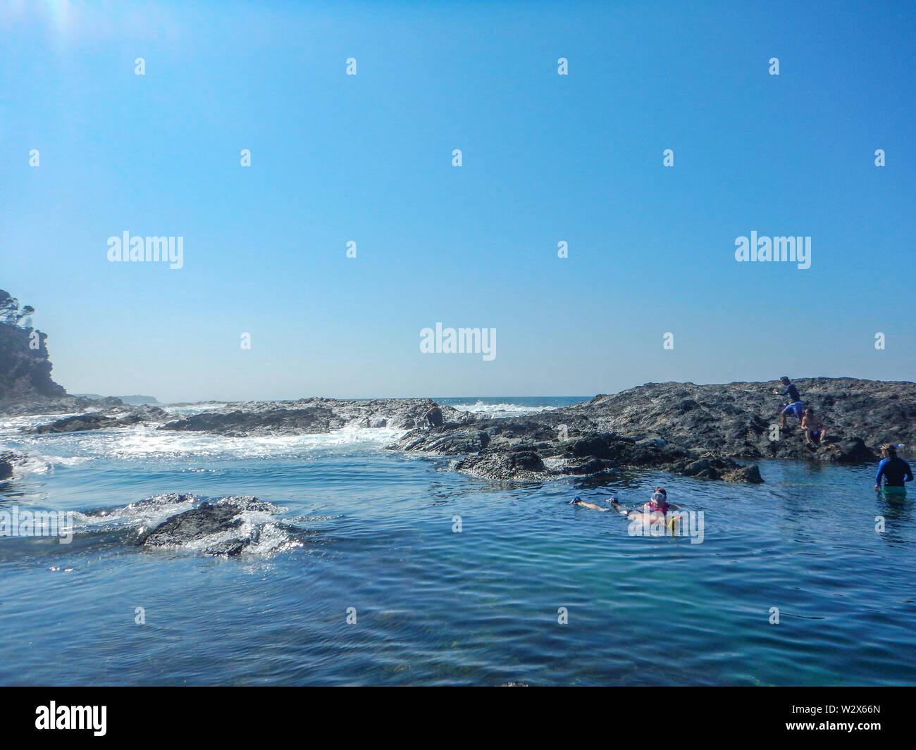 Swimming pool in the rocks hi-res stock photography and images - Alamy