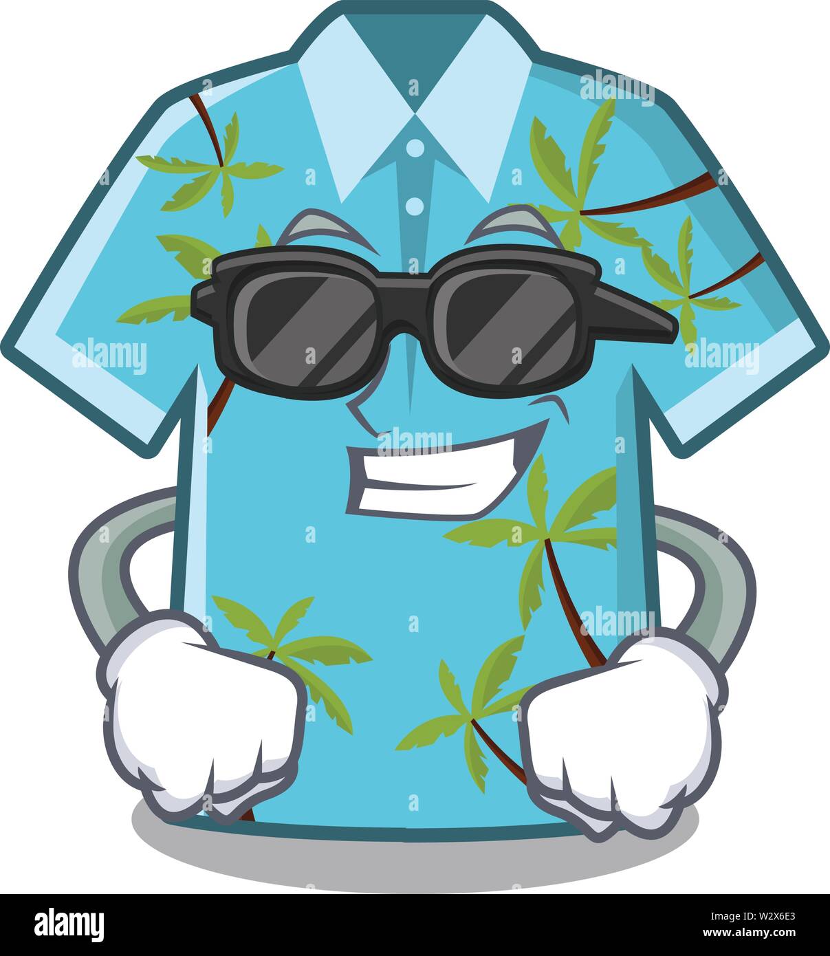 cartoon character hawaiian shirt