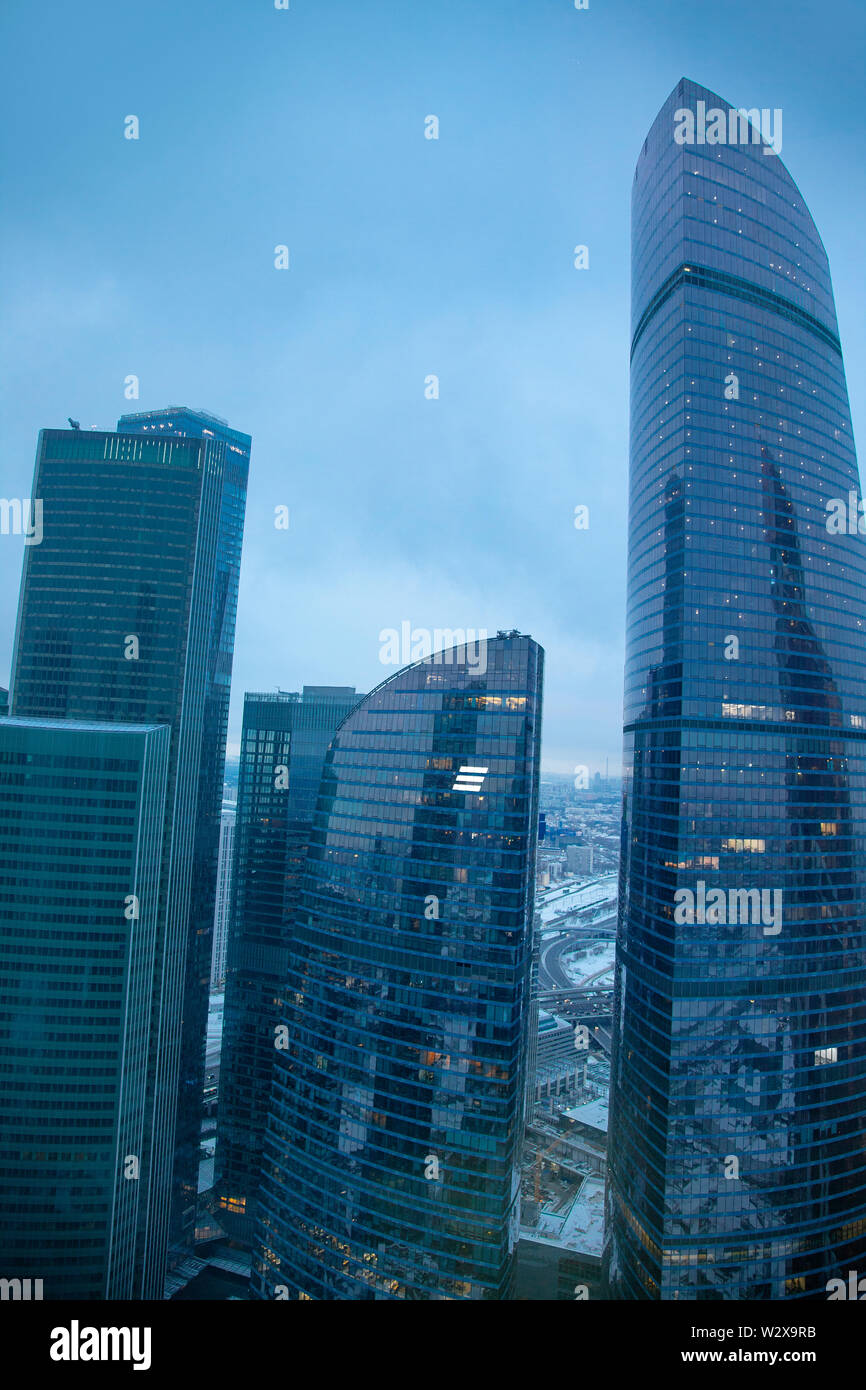 High rise skyscraper skyscrapers building buildings glass hi-res stock ...