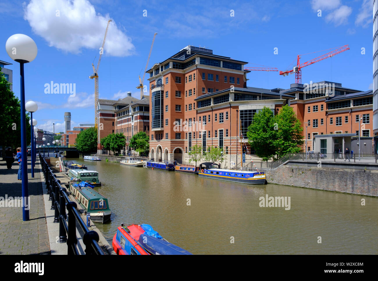 The Royal Bank of Scotland Glass Wharf Temple Quay Bristol Avon England Stock Photo