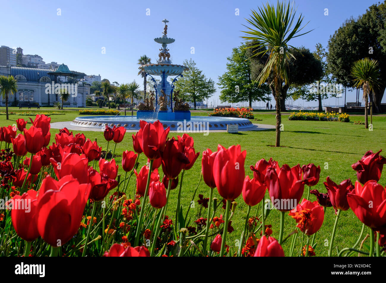 Princess Gardens Torquay Stock Photos & Princess Gardens Torquay Stock Images Alamy