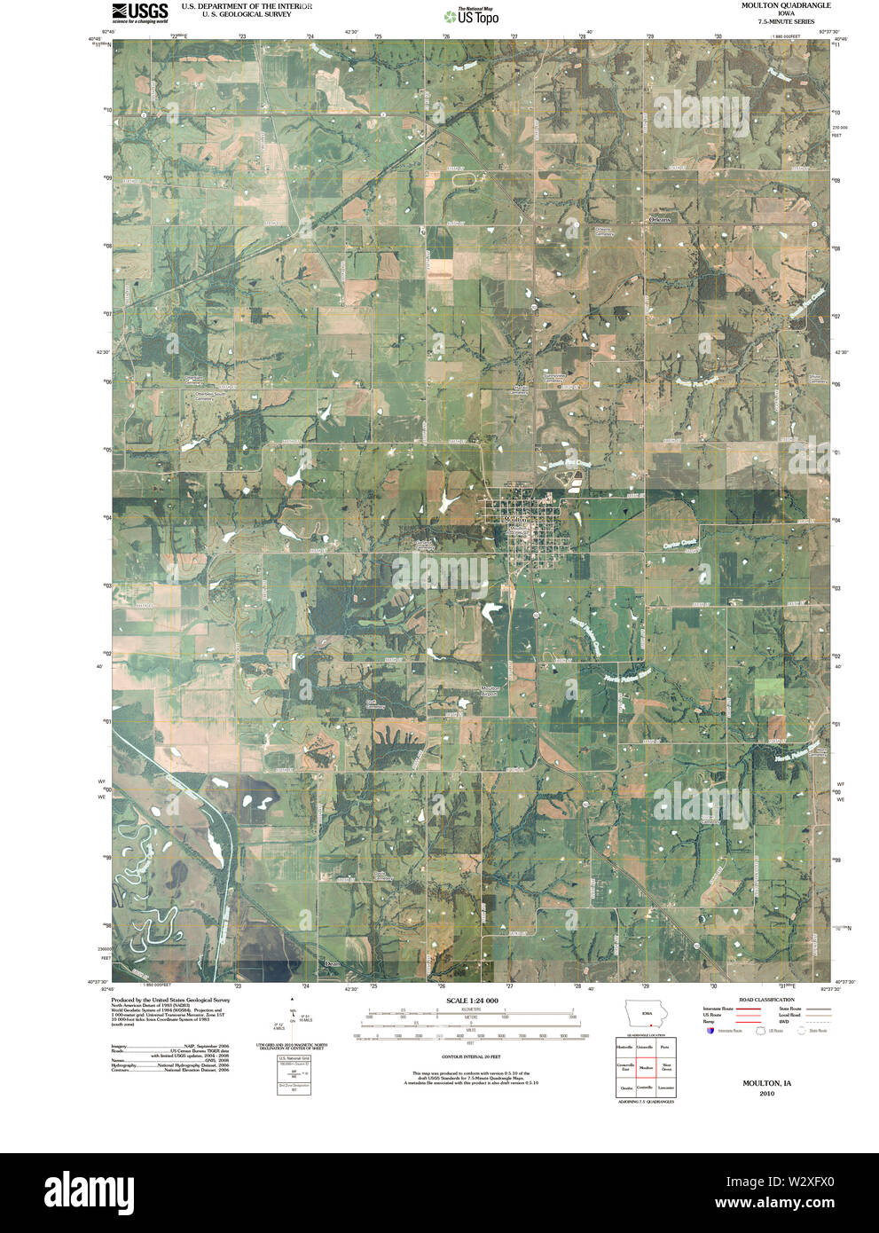 Map of moulton hires stock photography and images Alamy