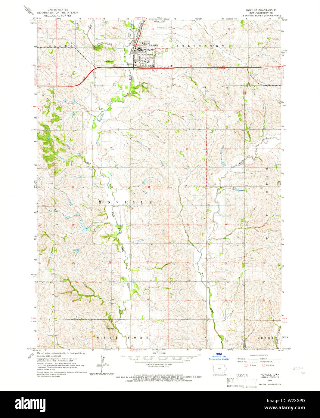 Map of moville Cut Out Stock Images & Pictures Alamy