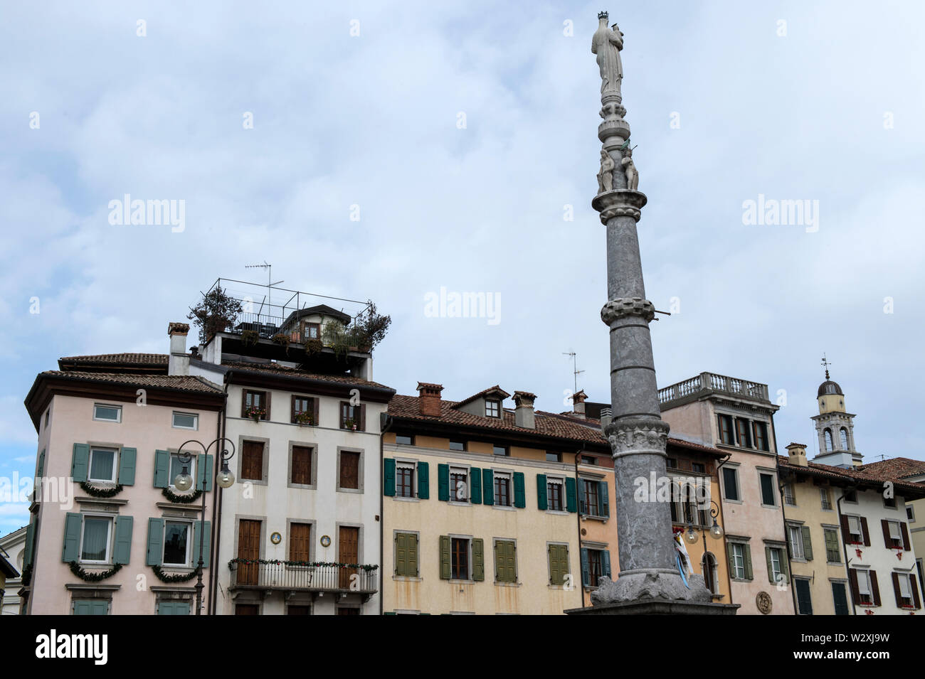 Italy, Friuli Venezia Giulia, Udine, Piazza Matteotti Stock Photo