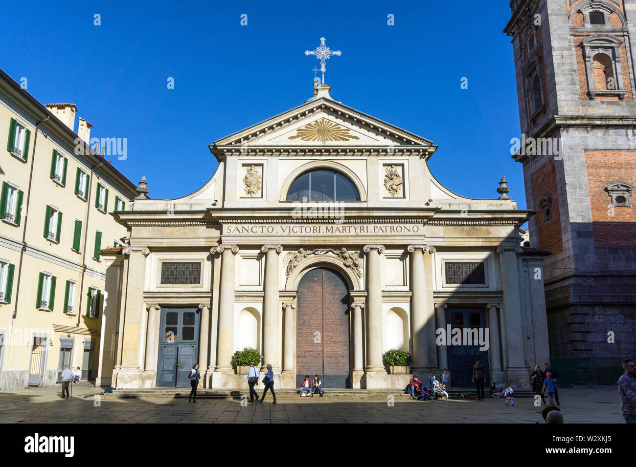 San vittore martire basilica hires stock photography and images Alamy
