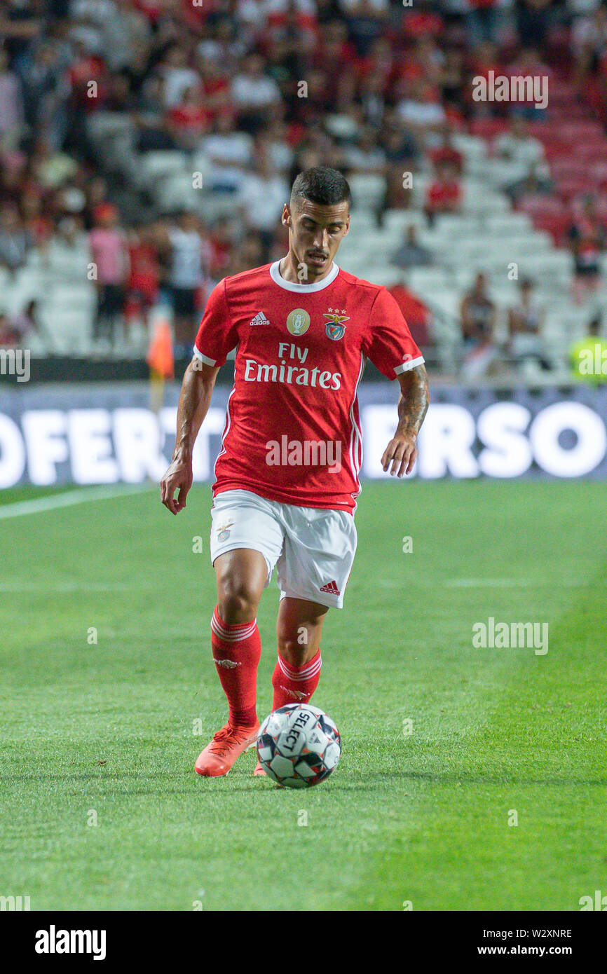 July 10 2019 Lisbon Portugal Benfica S Midfielder From Portugal Chiquinho 19 In Action During The Friendly Game Between Sl Benfica Vs Rsc Anderlecht C Alexandre De Sousa Alamy Live News Stock Photo Alamy