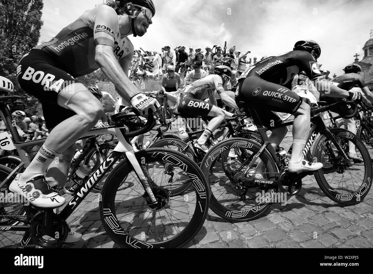 Cycling, Tour de France, Grand Depart in Brussels, 1st Stage ...