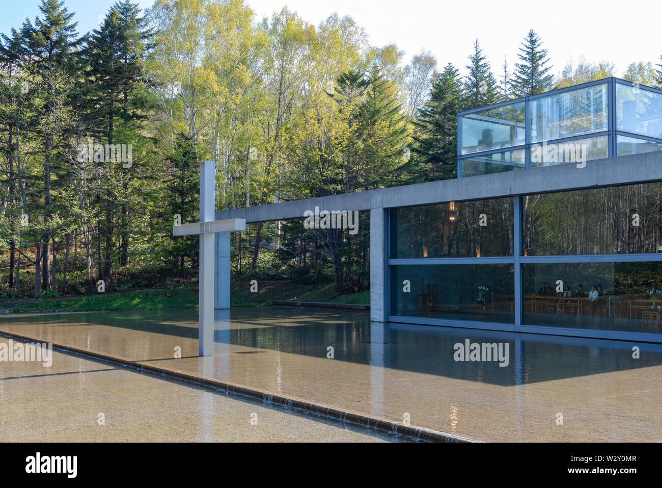 Tadao ando church on water hi-res stock photography and images - Alamy