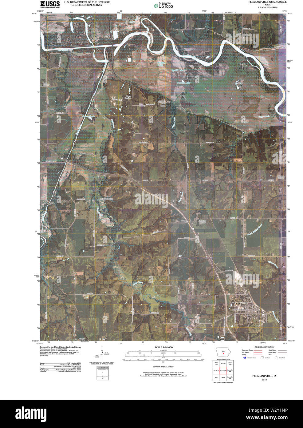 Map Of Pleasantville High Resolution Stock Photography and Images Alamy