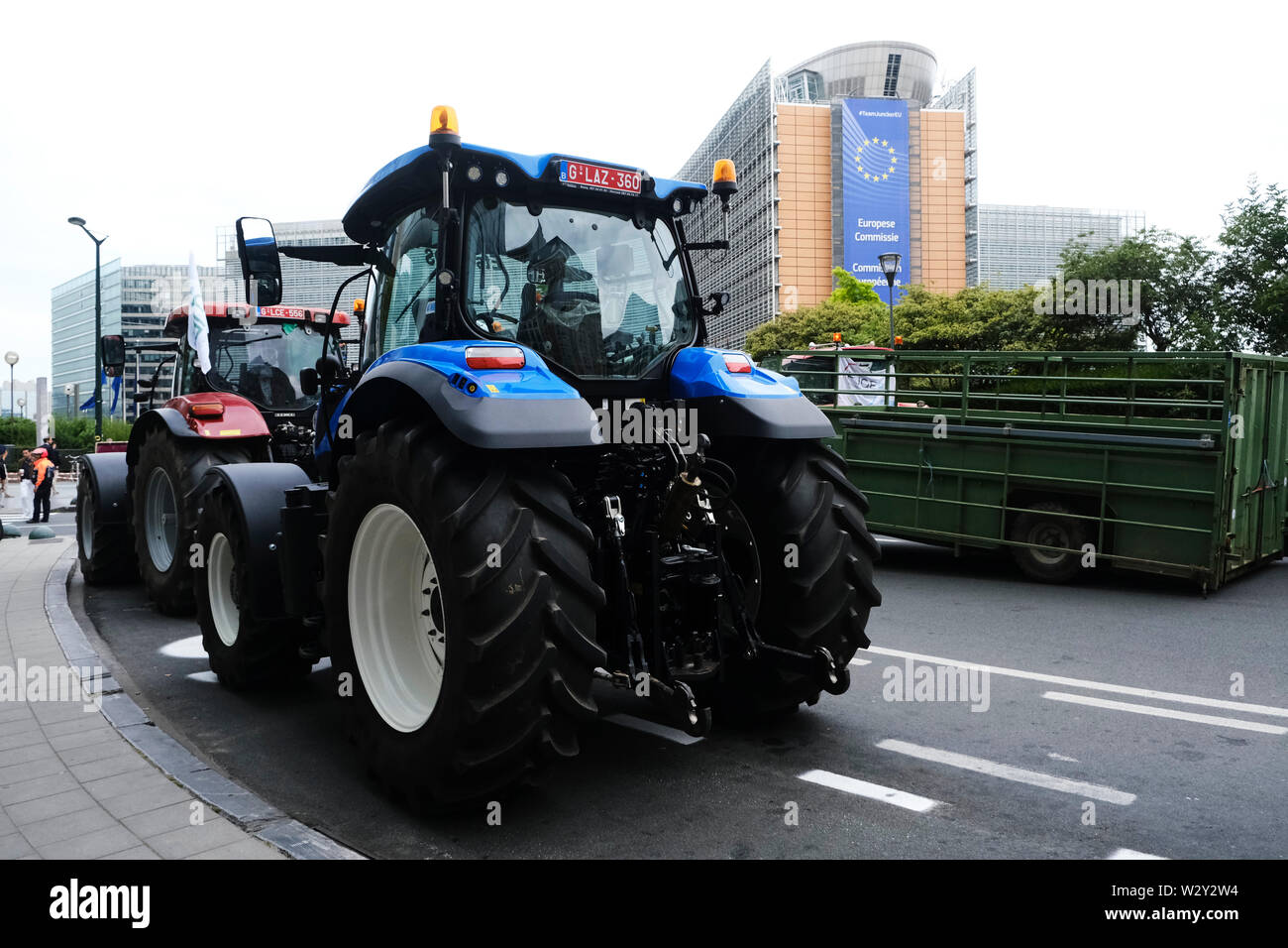 Farmer protest brussels hires stock photography and images Alamy