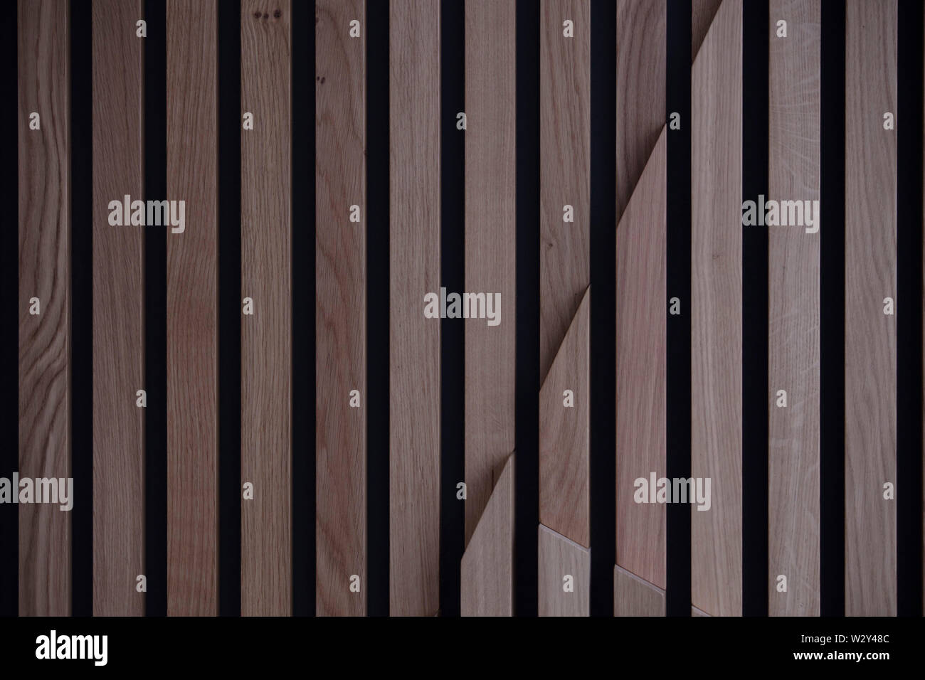 Modern abstract wooden architectural background Stock Photo - Alamy
