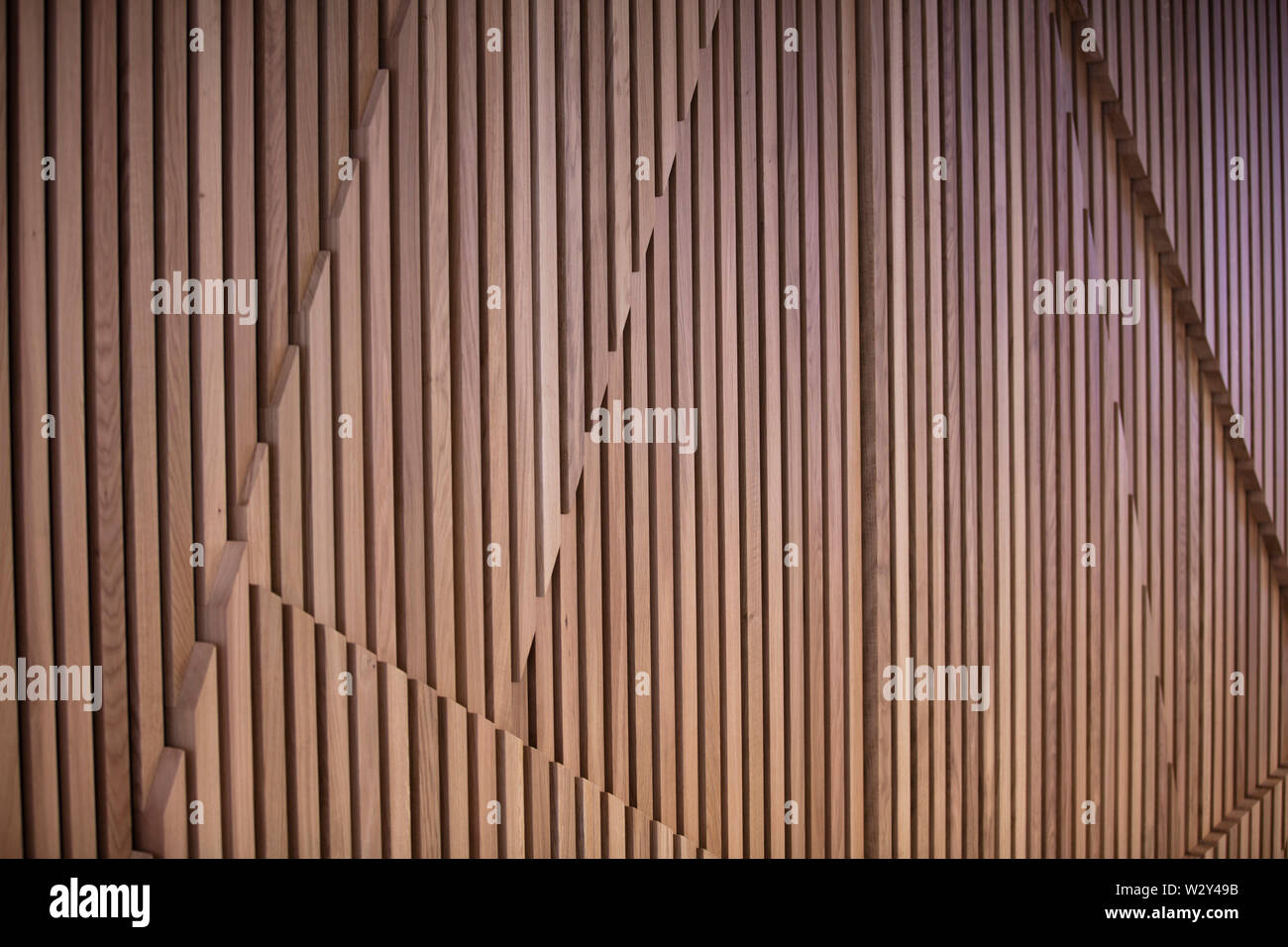 Modern abstract wooden architectural background Stock Photo - Alamy