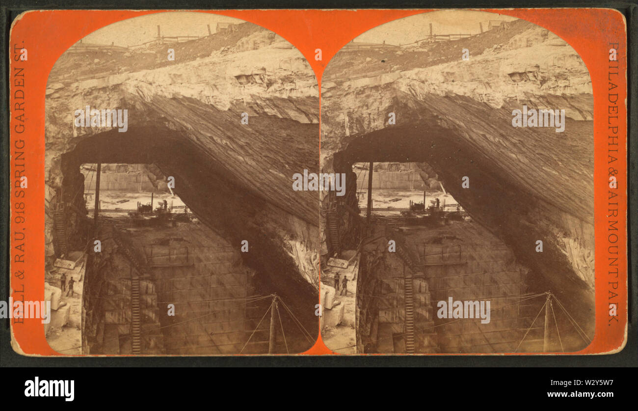 Marble quarry, Rutland, Vt, by Bell & Rau Stock Photo Alamy