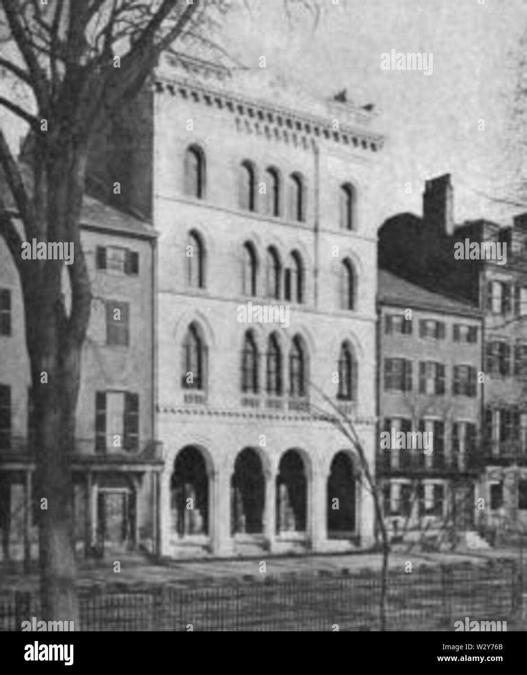 Mason and Hamlin TremontSt Boston Stock Photo Alamy