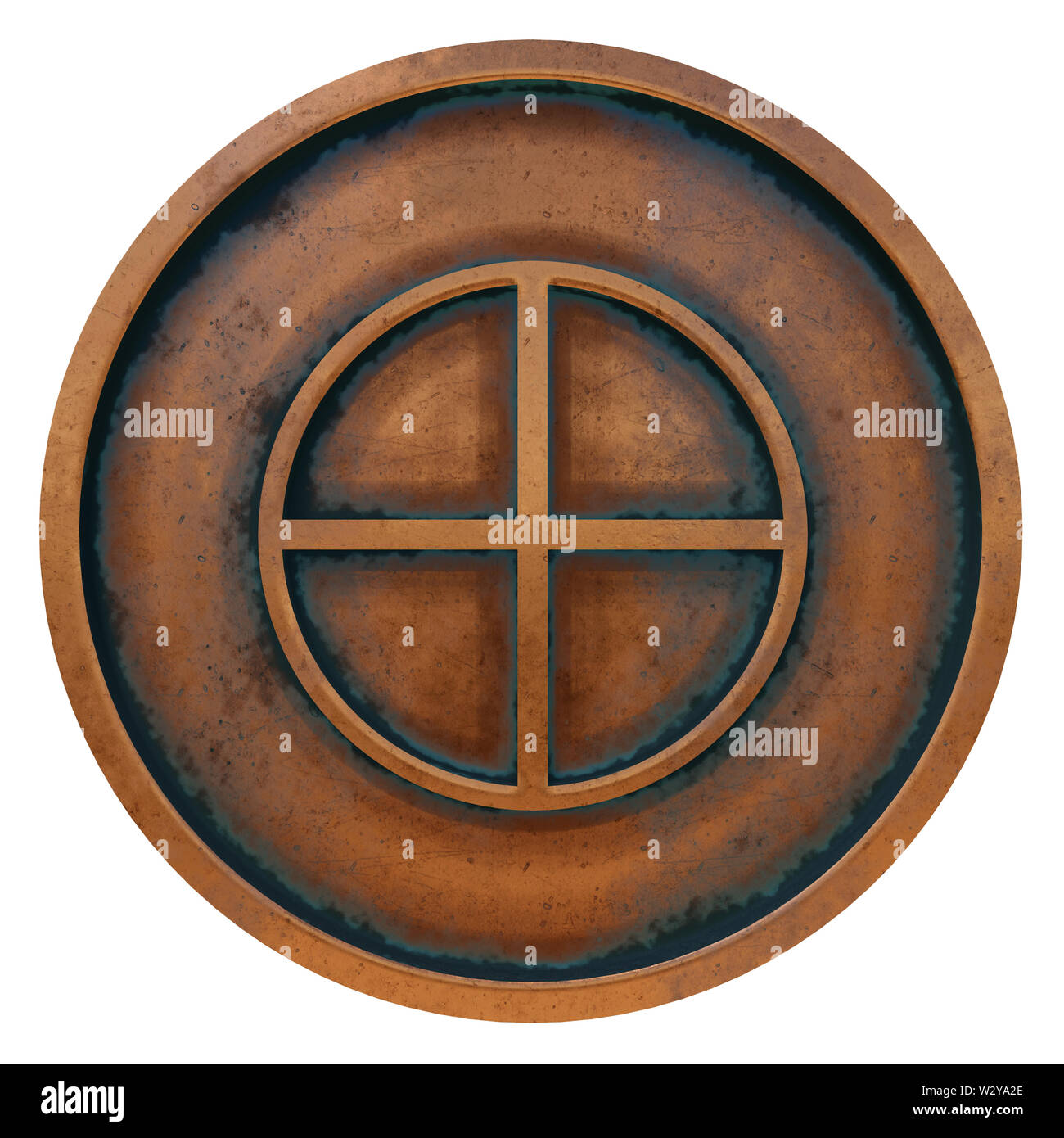 A sun cross, solar cross, or wheel cross is a solar symbol