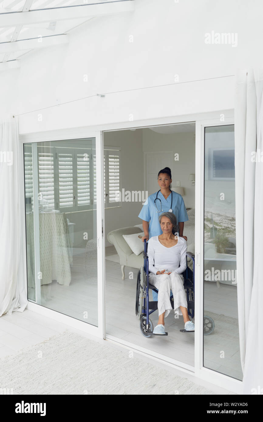 Woman on the wheelchair hi-res stock photography and images - Alamy
