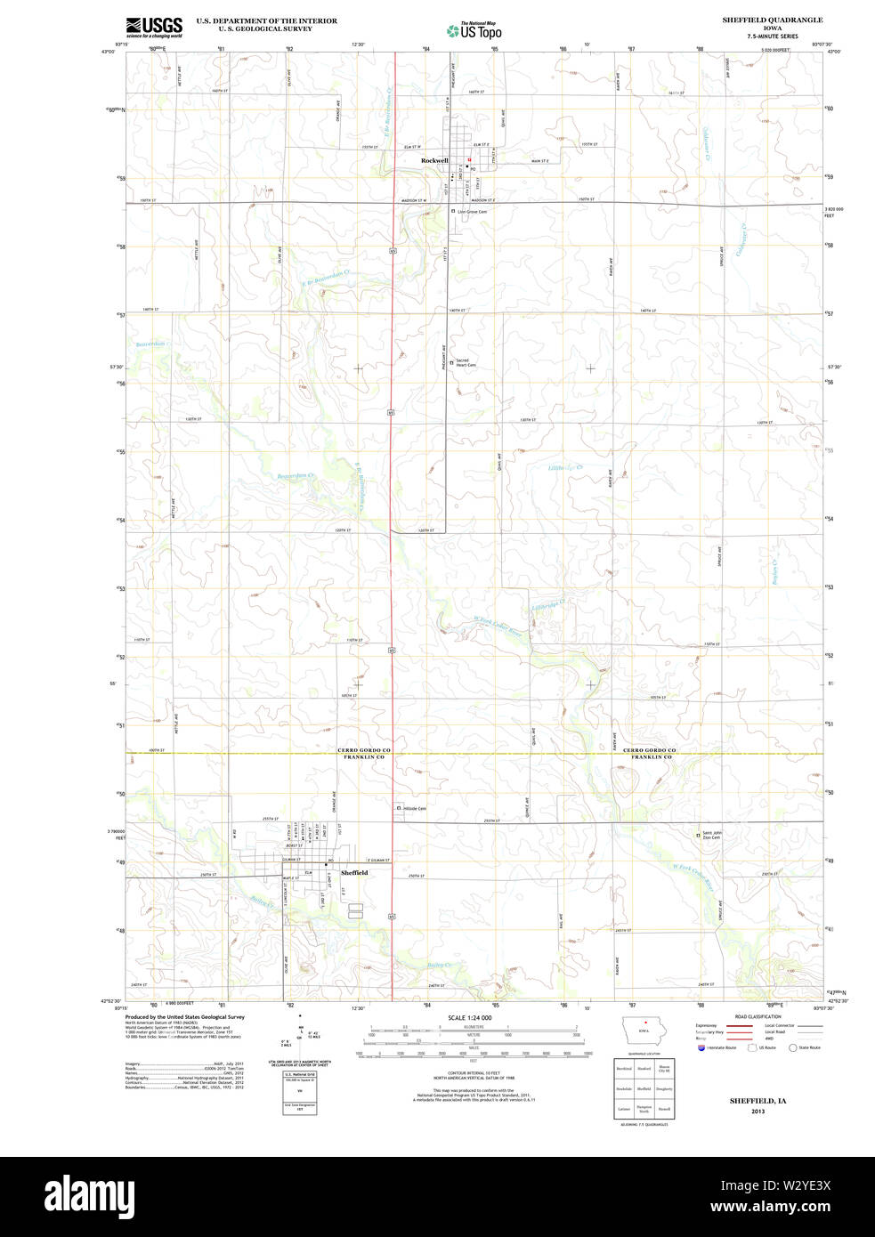 Map of sheffield Cut Out Stock Images & Pictures Alamy