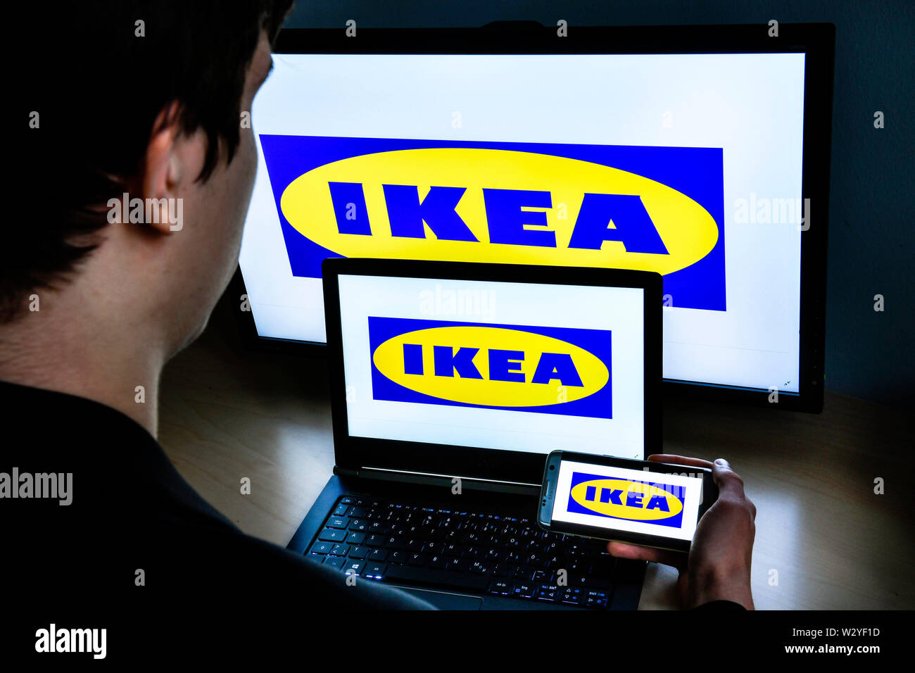 Ikea computer hires stock photography and images Alamy