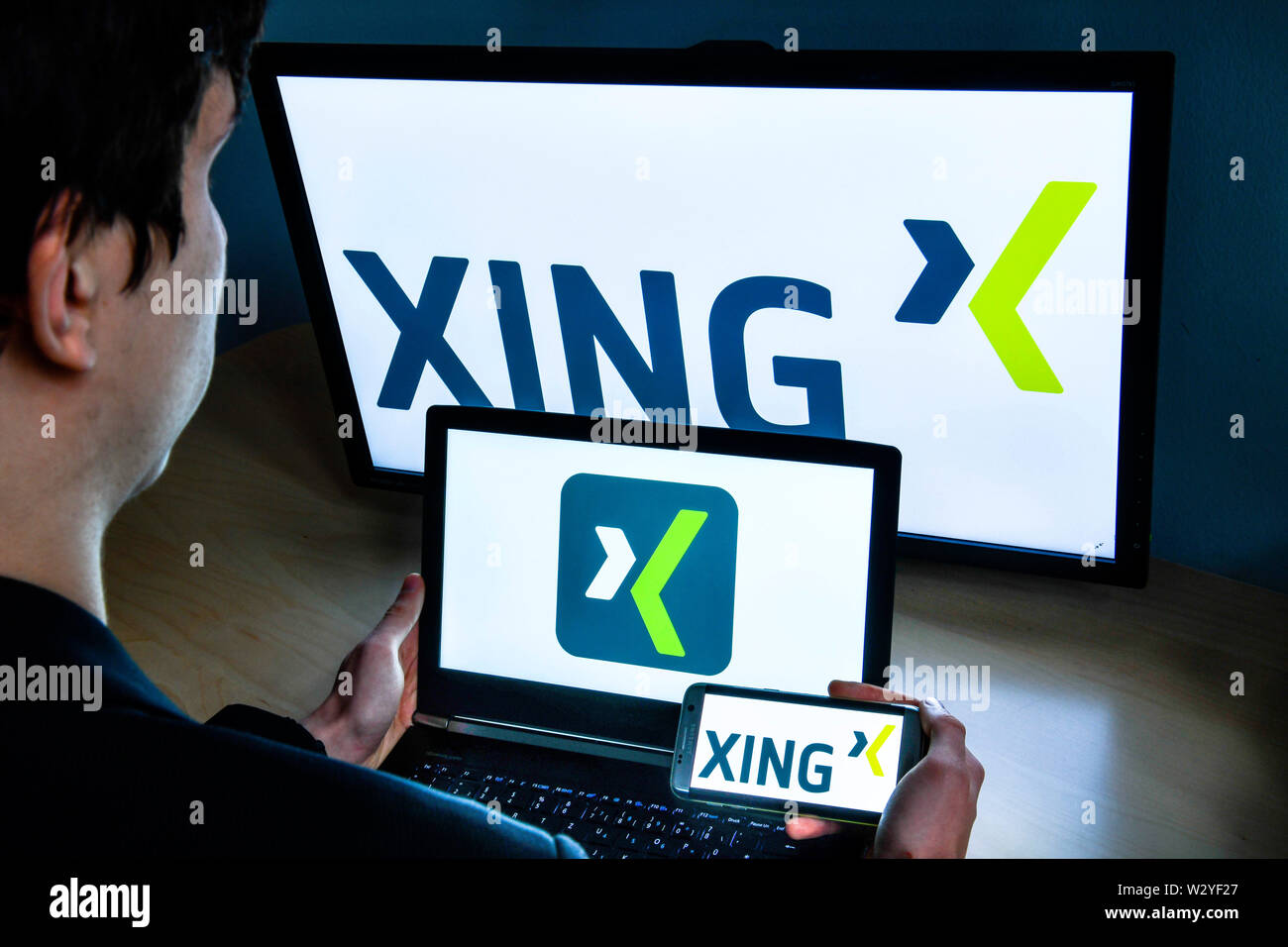 Logo Xing Stock Photo