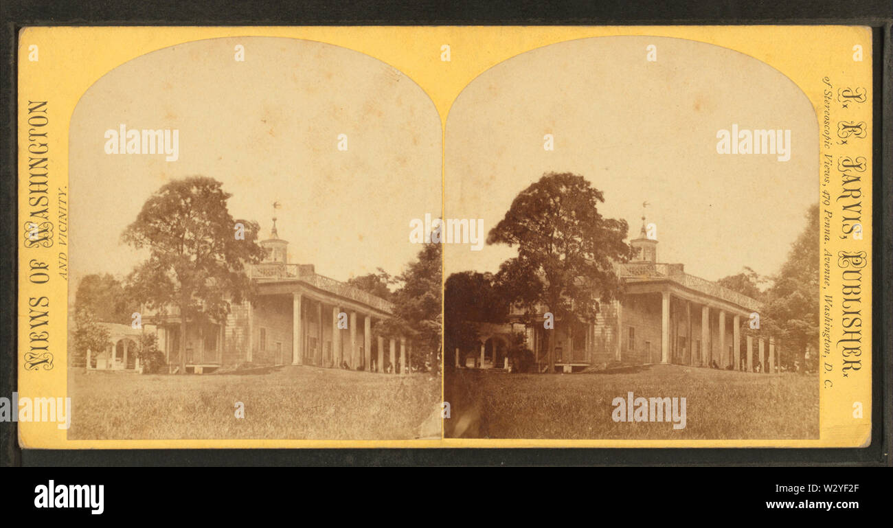 Mount Vernon, by Jarvis, J F (John F), b 1850 7 Stock Photo
