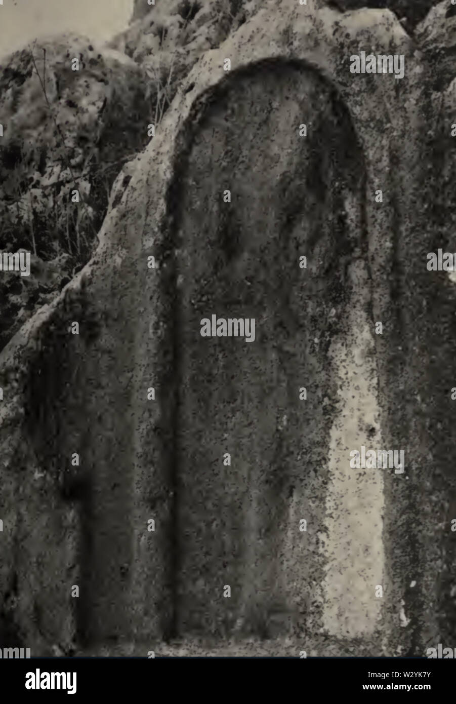 Nahr alKalb Third Assyrian inscription photo 1922 Stock Photo Alamy