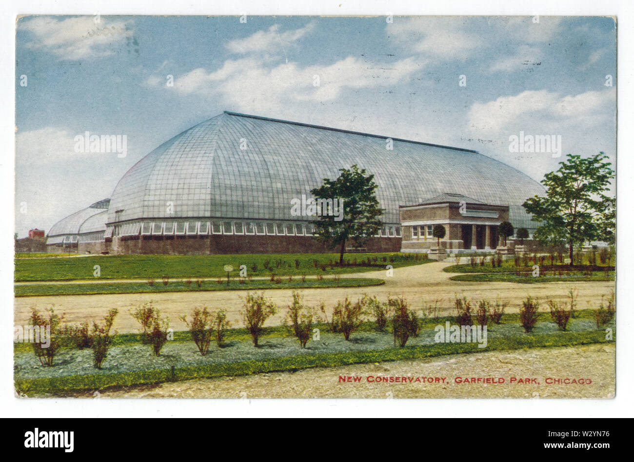 New Conservatory, Garfield Park, Chicago Stock Photo Alamy
