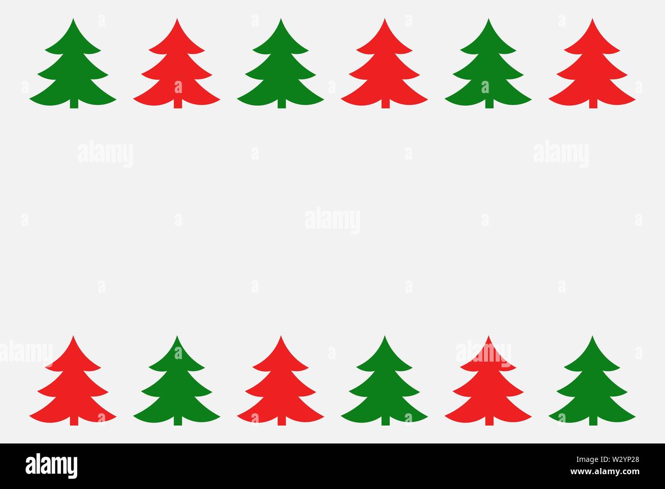 Christmas cheap tree border