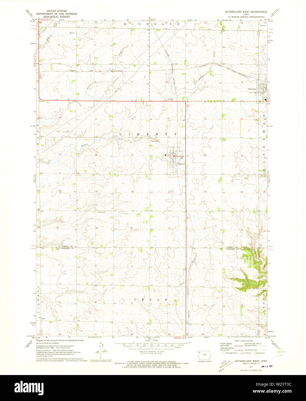 Map of sutherland Cut Out Stock Images & Pictures Alamy