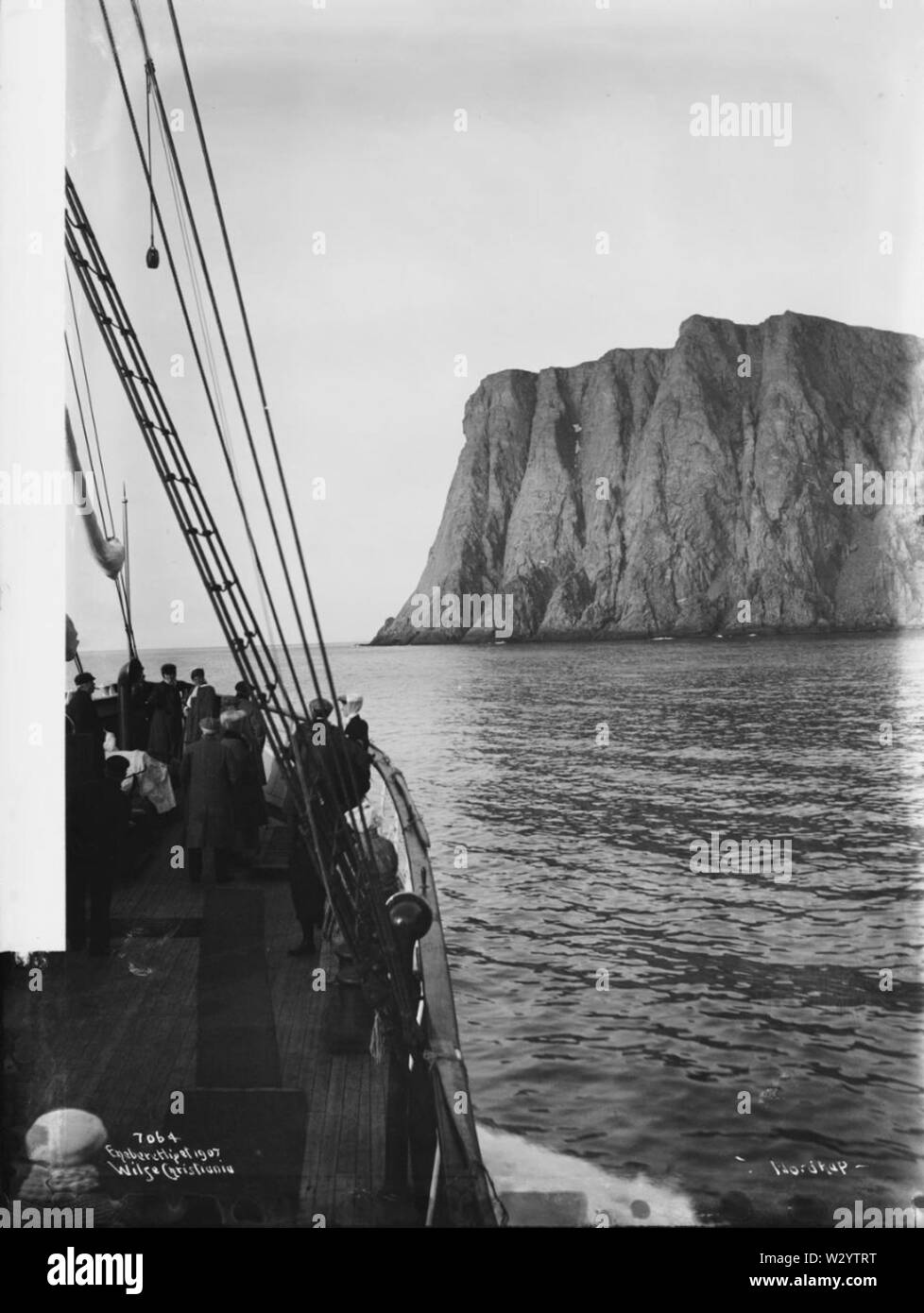 North Cape from Neptun, 1907 Stock Photo Alamy