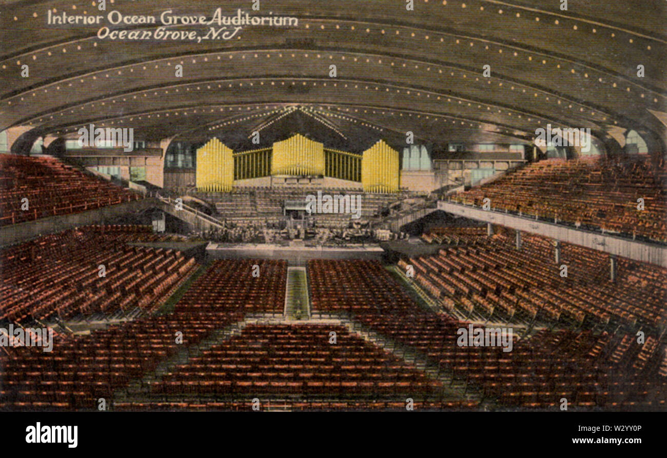 Ocean Grove Auditorium, Ocean Grove, New Jersey Stock Photo Alamy