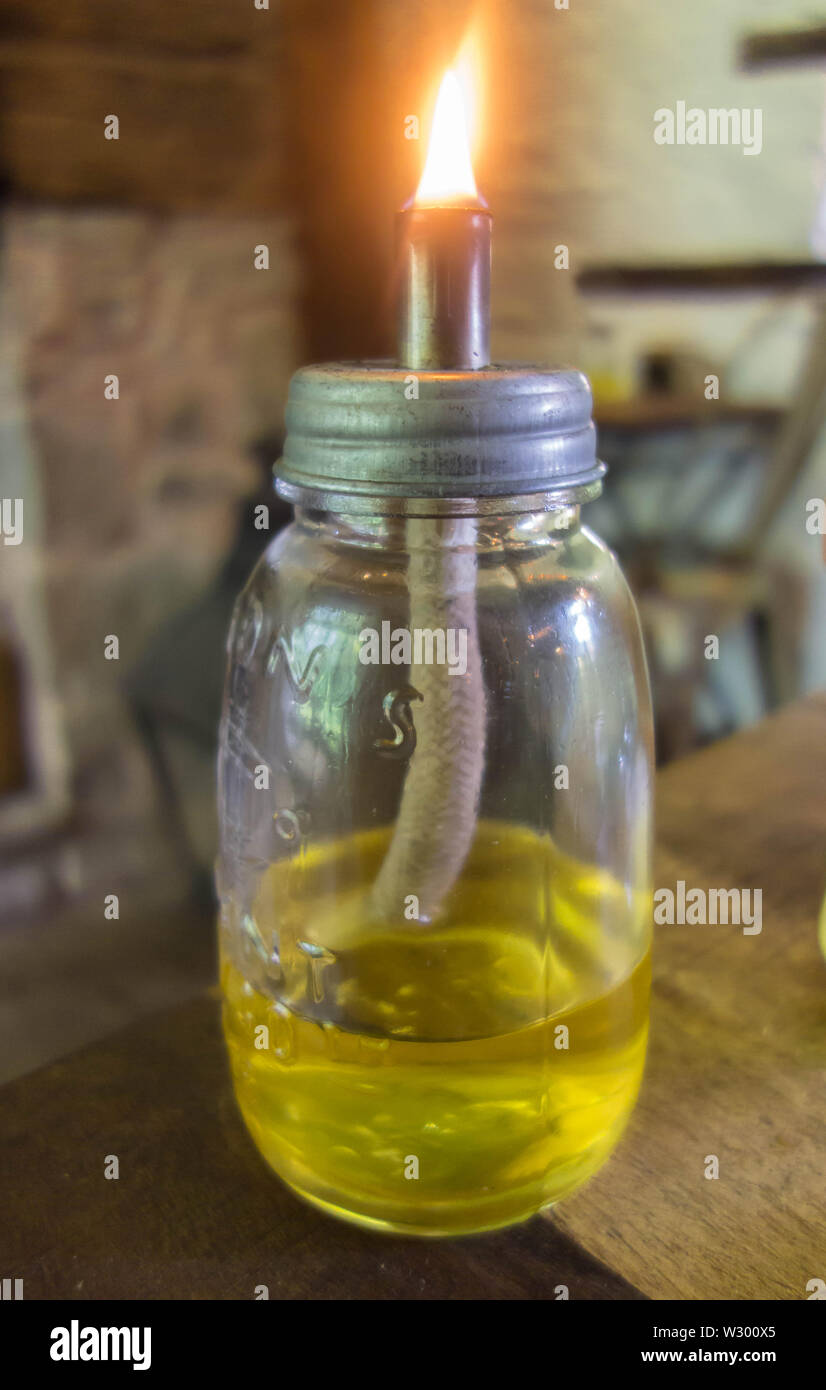 Wick oil lamp hires stock photography and images Alamy