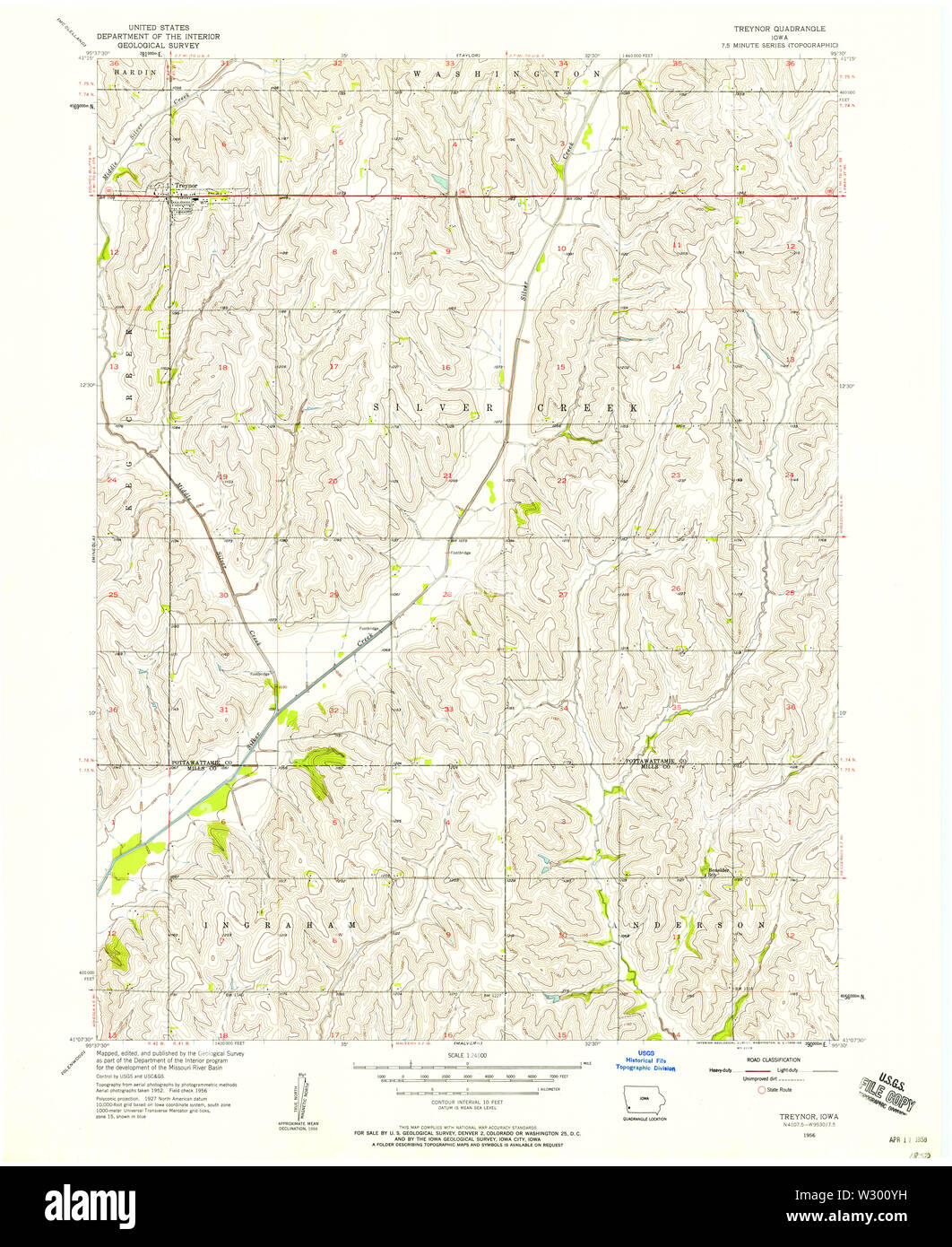 Treynor map hires stock photography and images Alamy