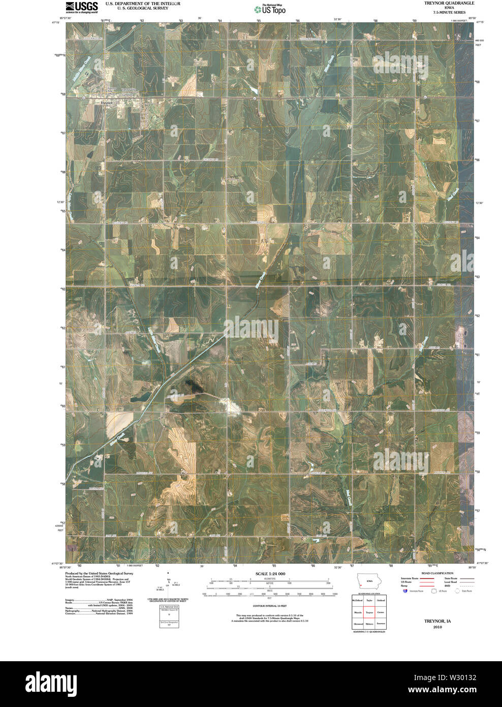 Treynor map hires stock photography and images Alamy