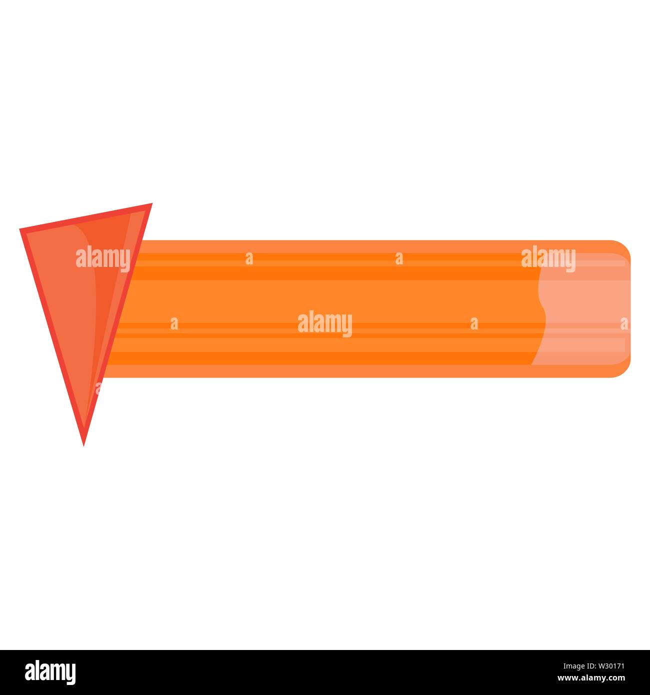 Video game energy bar with a thunder Vector Stock Vector Image & Art