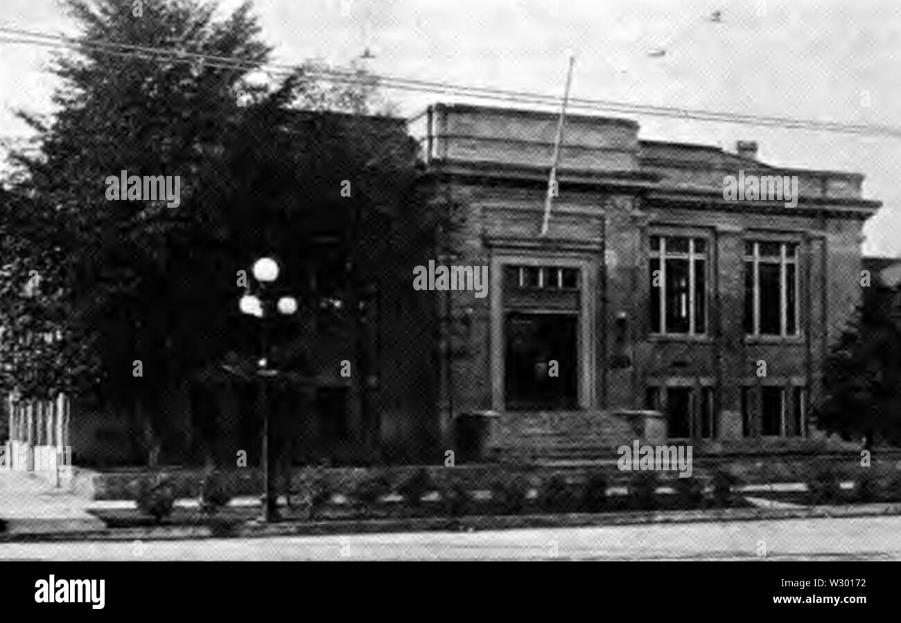 Old Salem Library Oregon Stock Photo Alamy