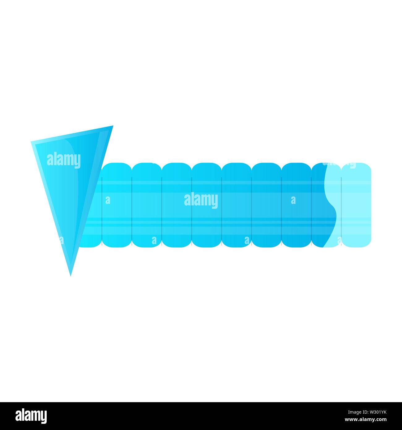 Video game energy bar with a thunder Vector Stock Vector Image & Art