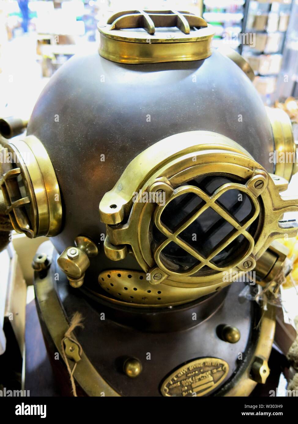 Vintage diving gear hires stock photography and images Alamy