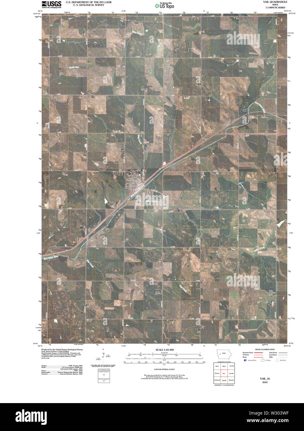 Vail map Cut Out Stock Images & Pictures Alamy