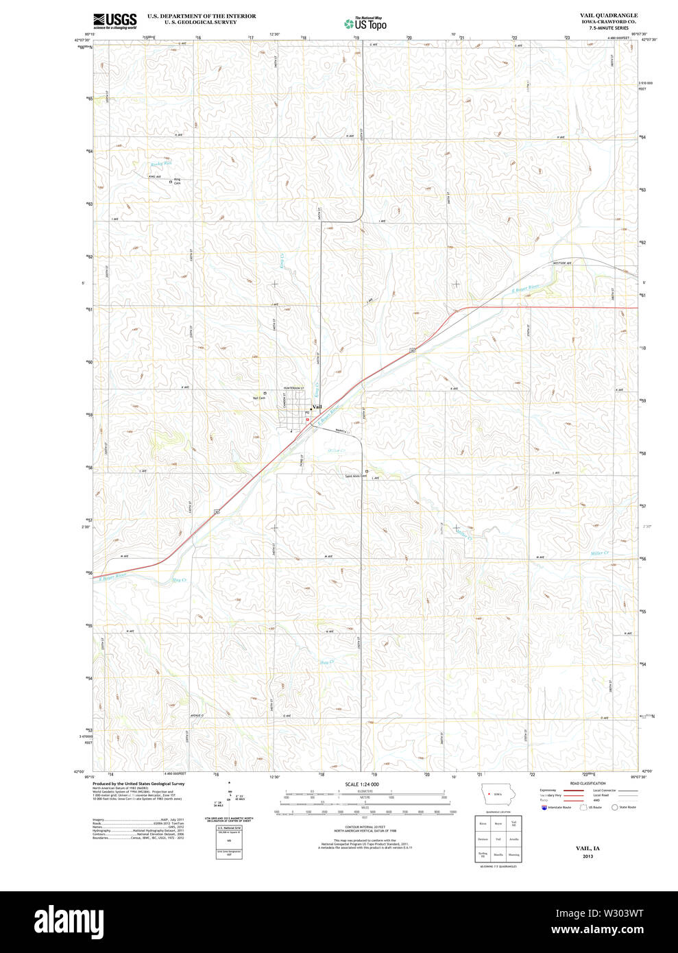 Vail map Cut Out Stock Images & Pictures Alamy