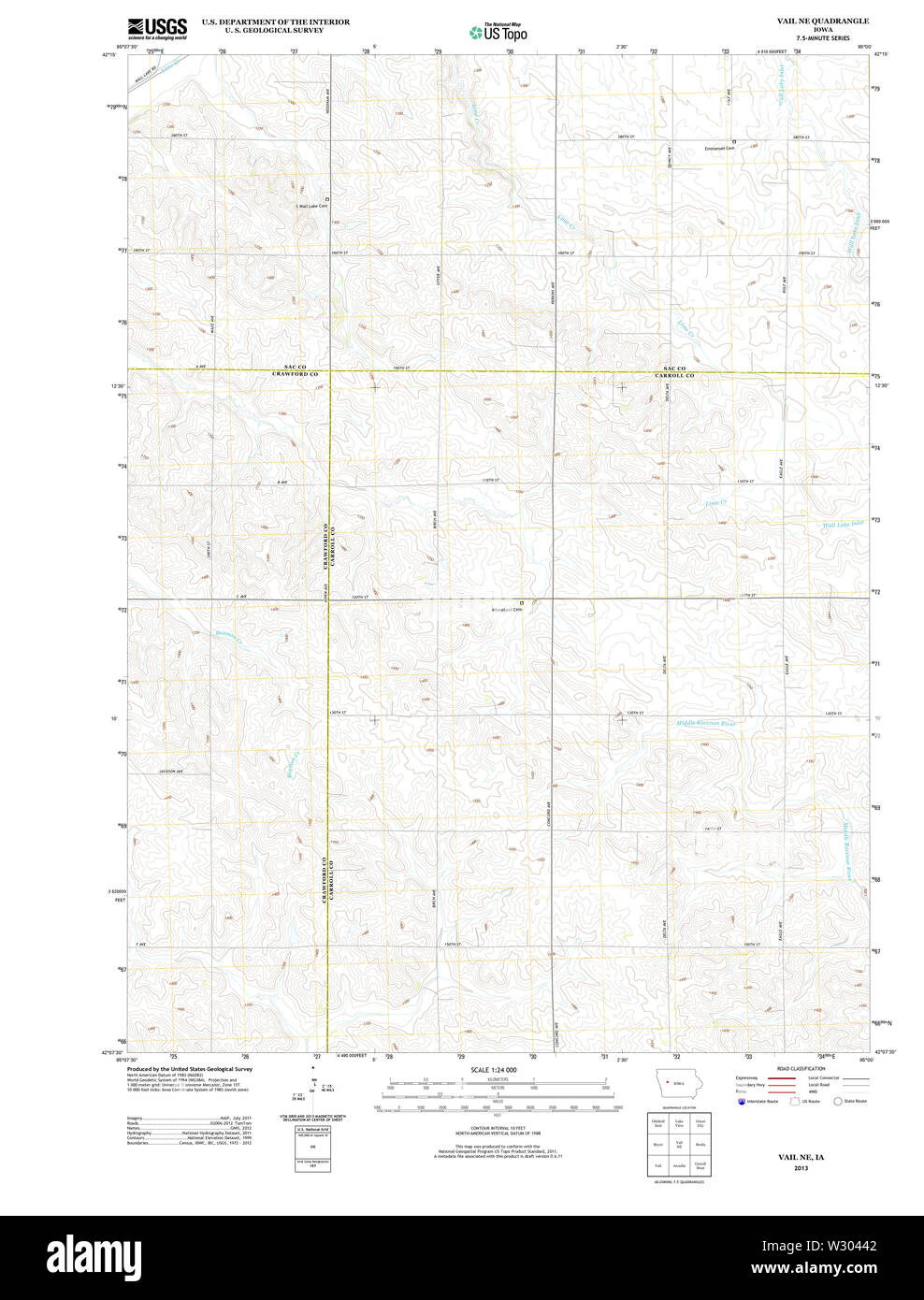 Vail map Cut Out Stock Images & Pictures Alamy