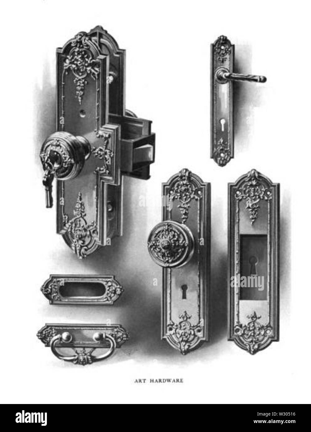 Decorative hardware hi-res stock photography and images - Alamy
