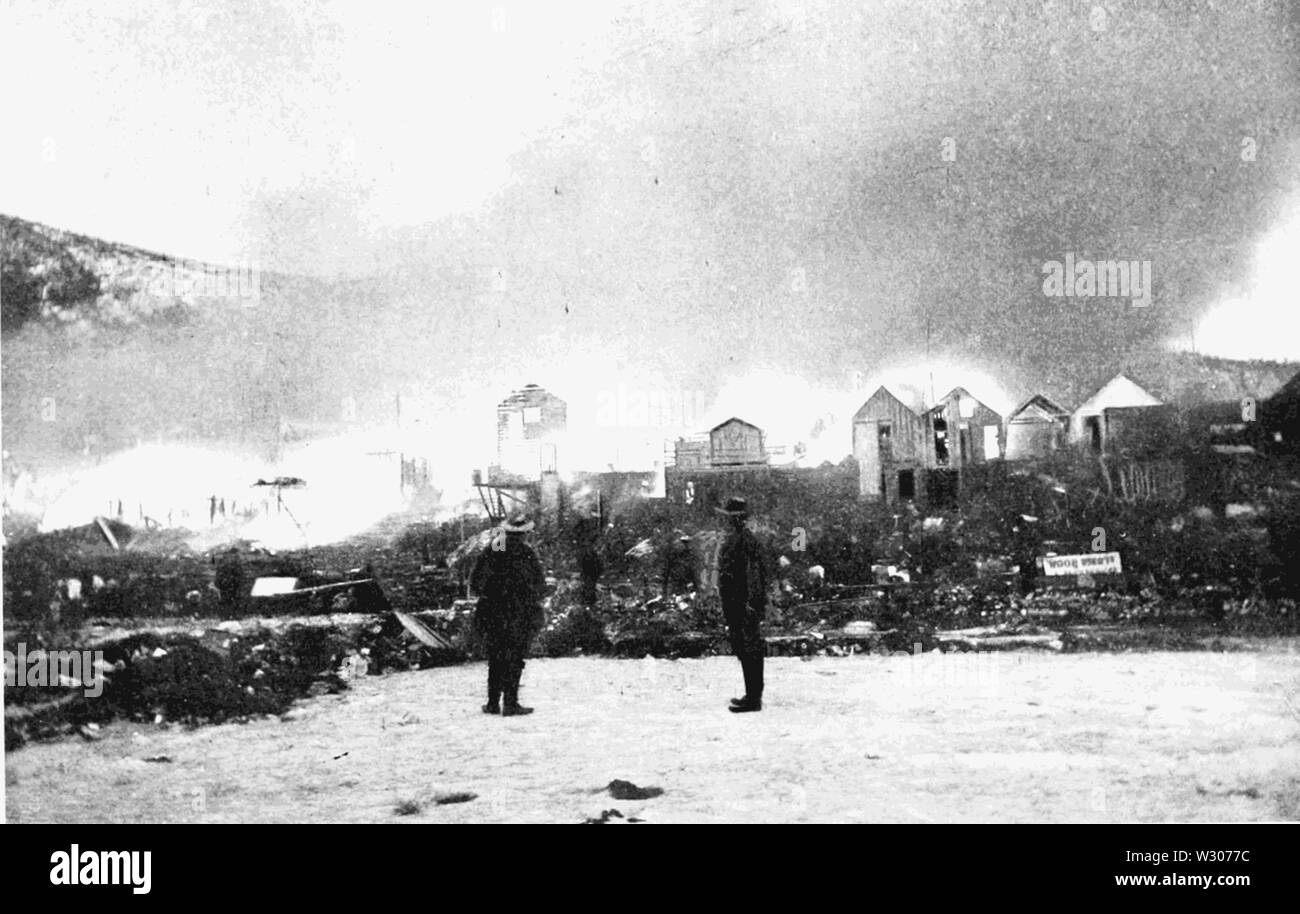 PSM V56 D0472 Great dawson city fire of april 26 1899 Stock Photo Alamy