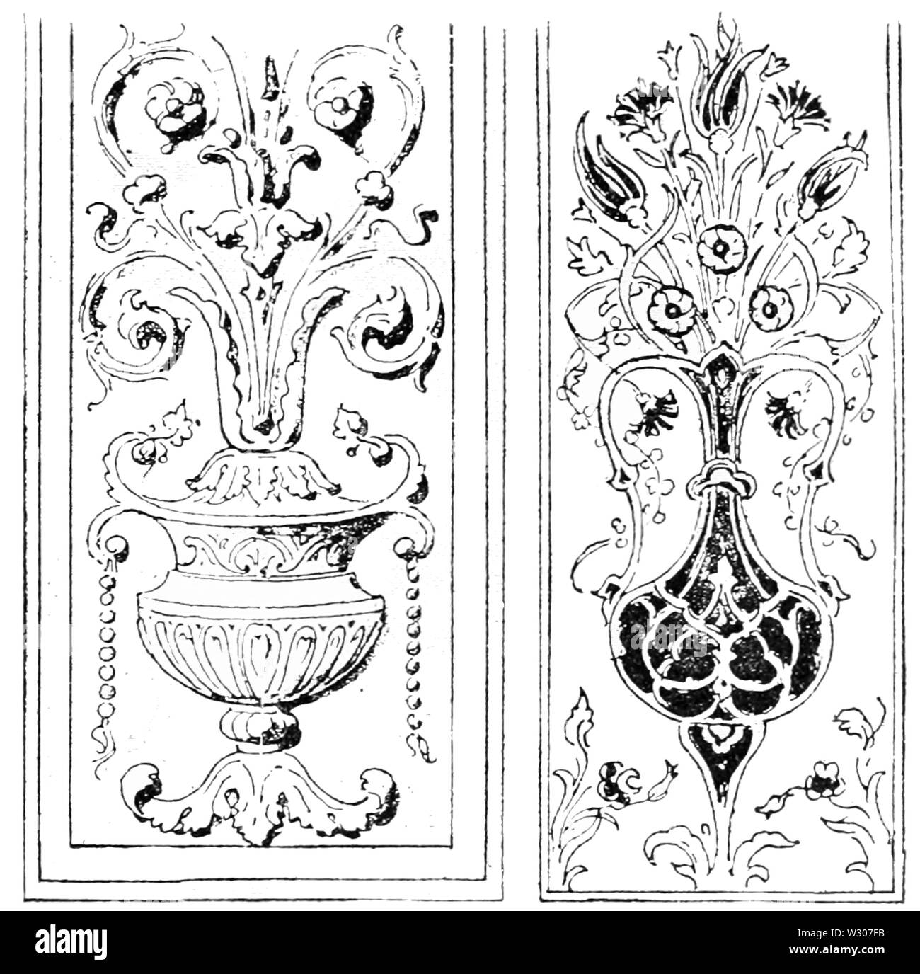 Tapestries Black and White Stock Photos & Images Alamy