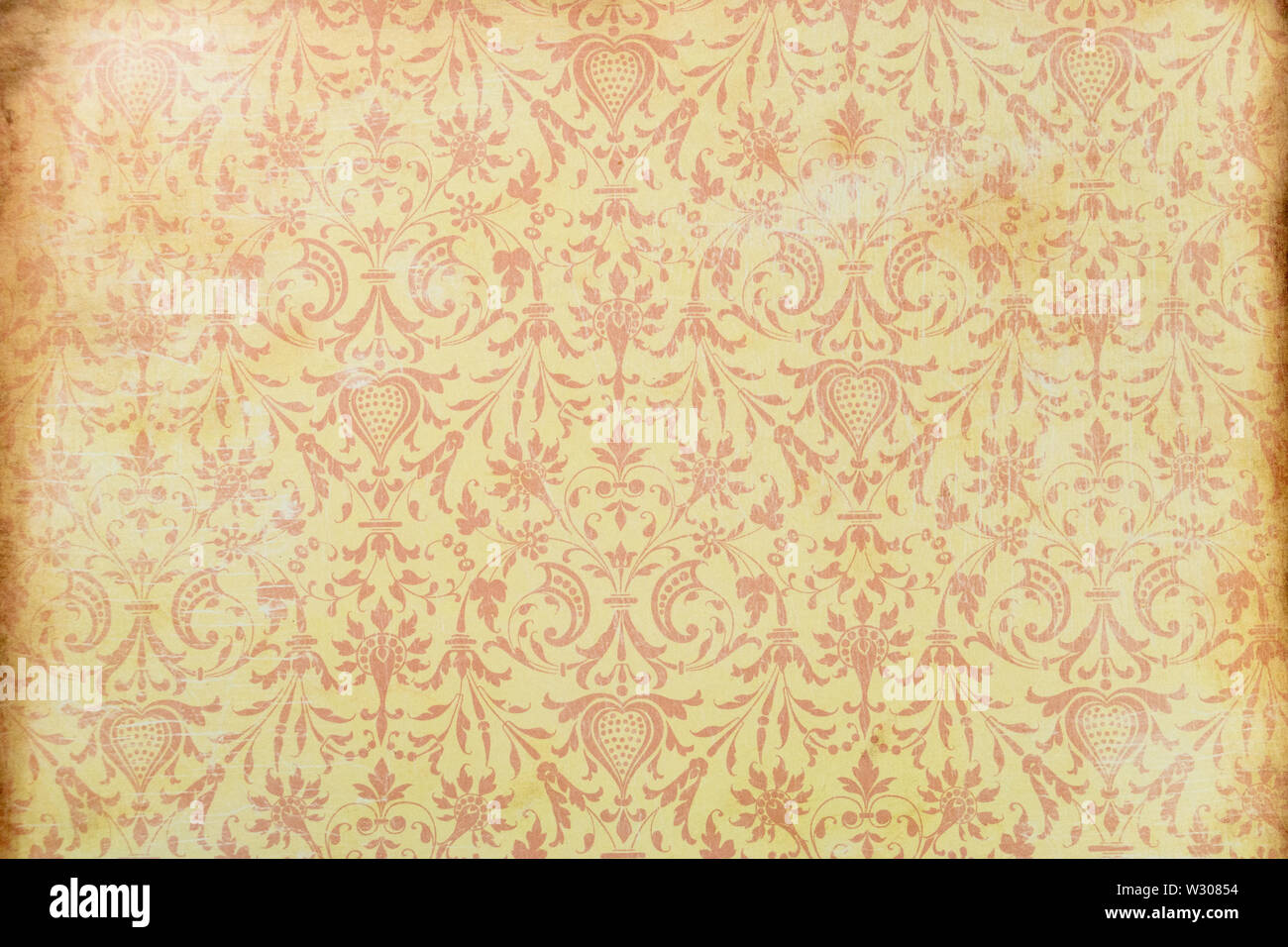 Red Rococo Background Graphic resource, baroque and roccoco wallpaper background ocher, red ...