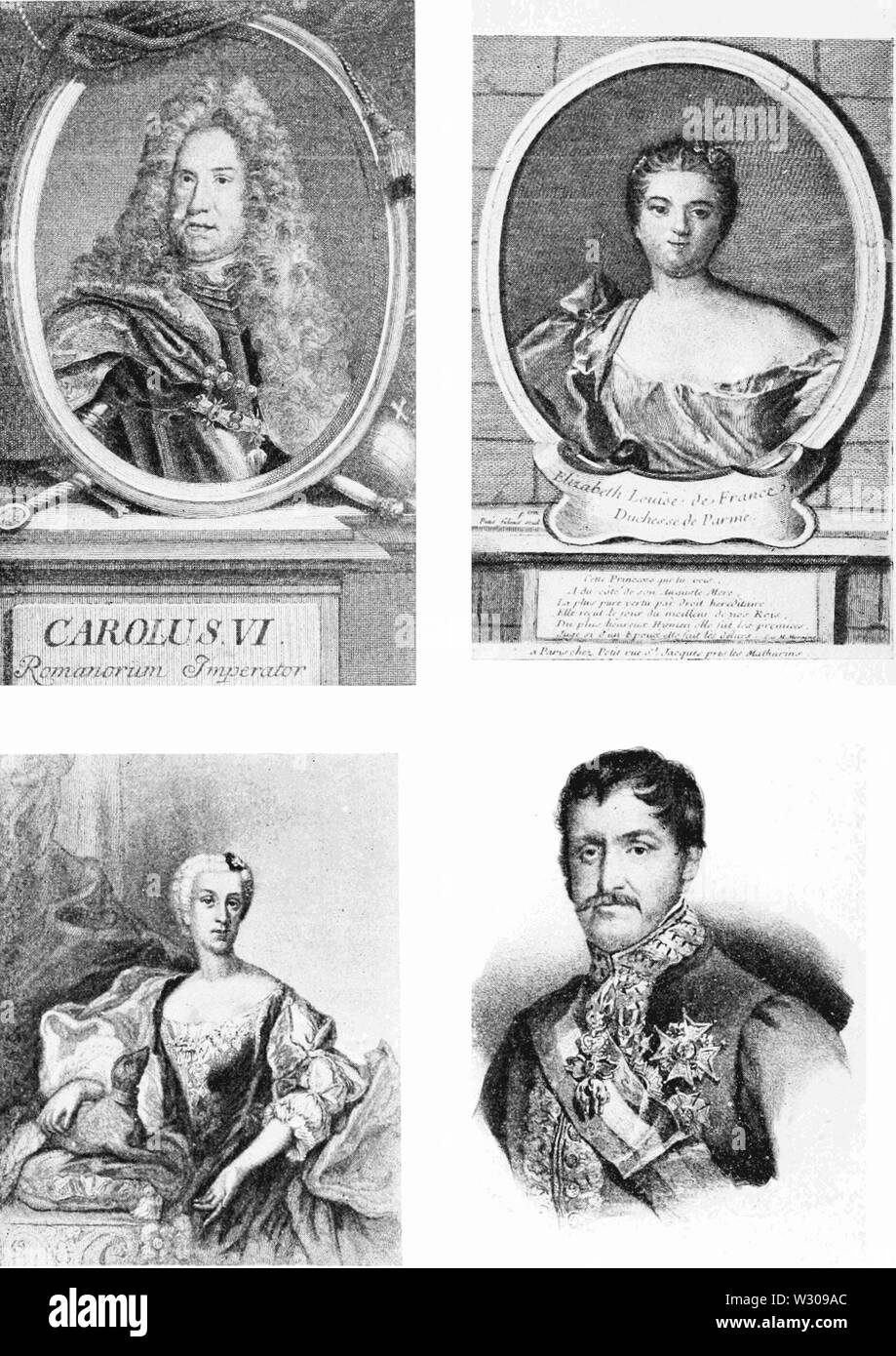 PSM V61 D464 Heredity in the house of hapsburg Stock Photo