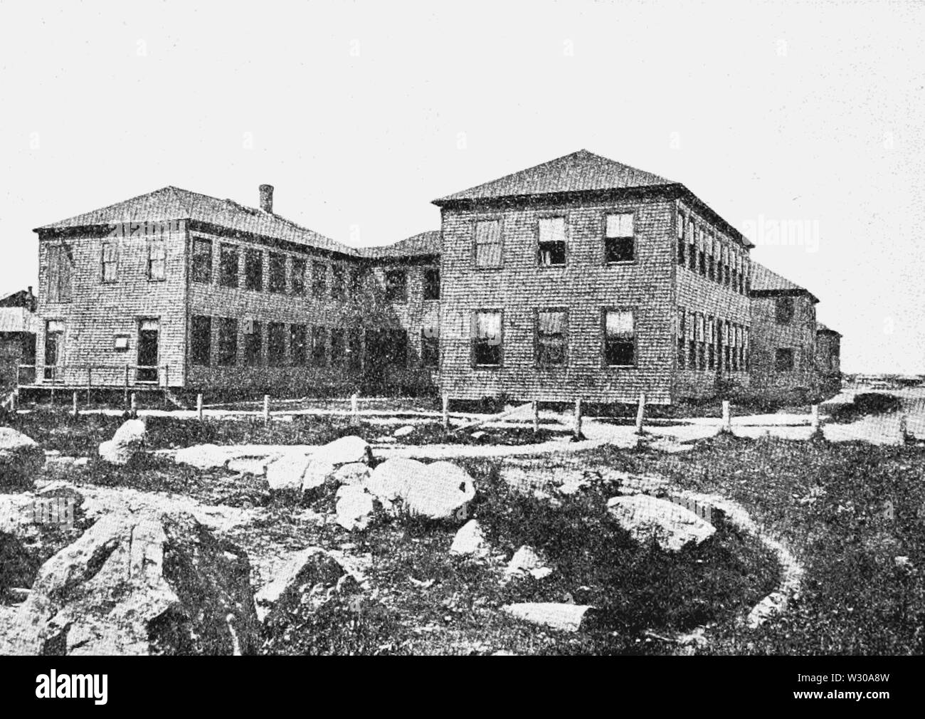 PSM V63 D482 Woods hole marine biological laboratory buildings Stock