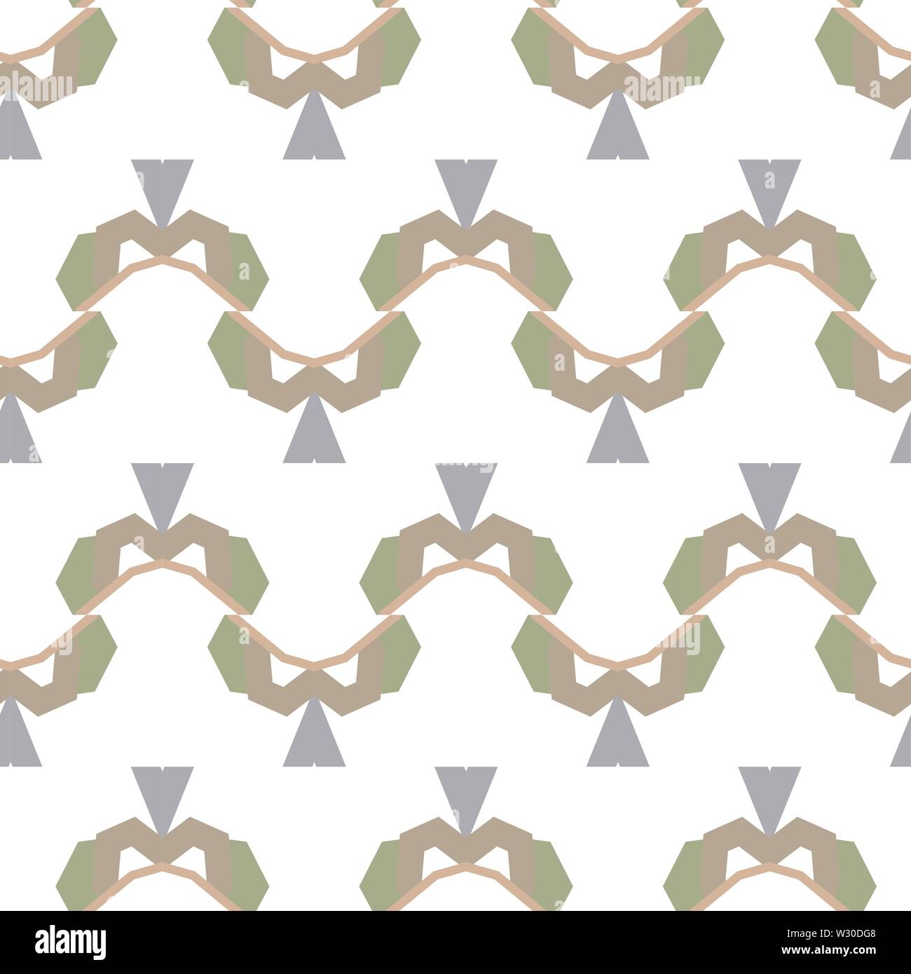 Geometric ornamental vector pattern. Seamless design texture Stock ...